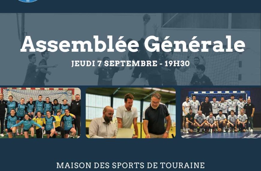 Assemblée Générale du club le 7 septembre